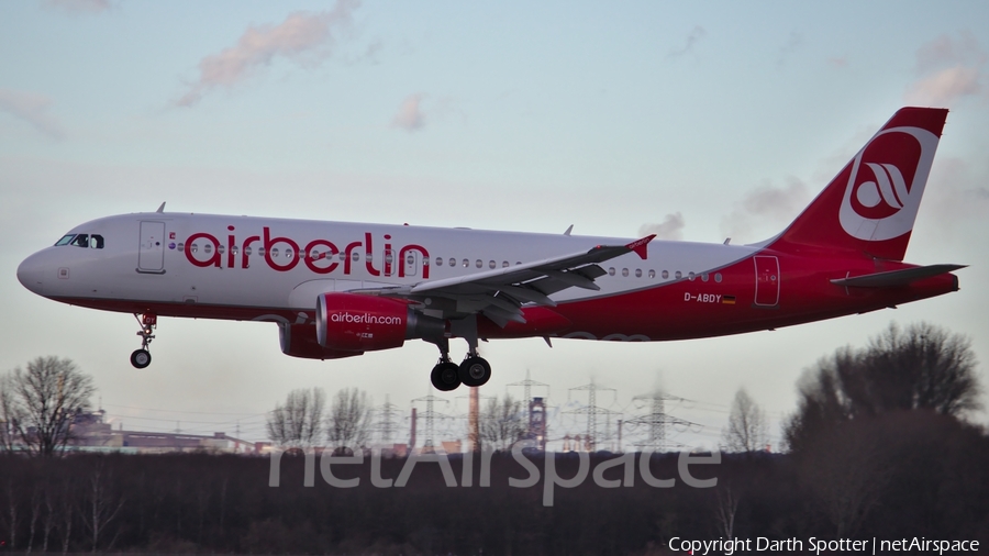 Air Berlin Airbus A320-214 (D-ABDY) | Photo 213414