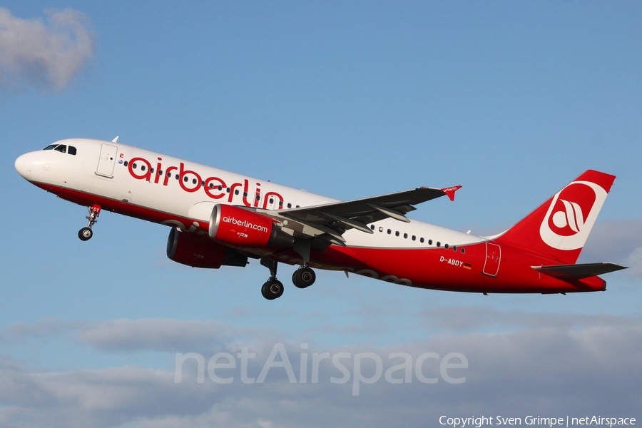Air Berlin Airbus A320-214 (D-ABDY) | Photo 438913