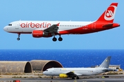 Air Berlin Airbus A320-214 (D-ABDY) at  Gran Canaria, Spain