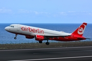 Air Berlin Airbus A320-214 (D-ABDY) at  La Palma (Santa Cruz de La Palma), Spain