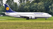 Lufthansa Boeing 737-330 (D-ABEA) at  Krakow - Pope John Paul II International, Poland