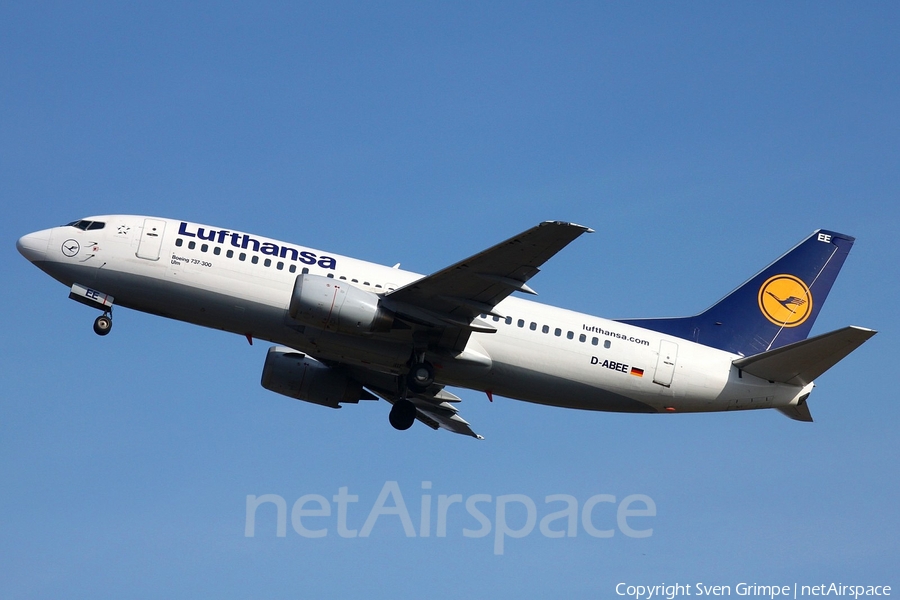 Lufthansa Boeing 737-330 (D-ABEE) | Photo 21346