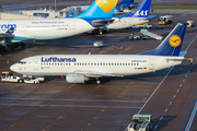 Lufthansa Boeing 737-330 (D-ABEE) at  Manchester - International (Ringway), United Kingdom