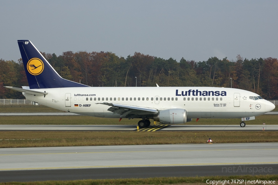 Lufthansa Boeing 737-330 (D-ABEF) | Photo 62091