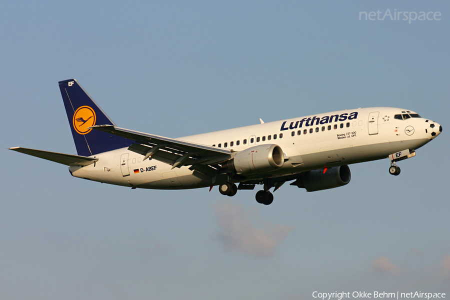 Lufthansa Boeing 737-330 (D-ABEF) | Photo 49949