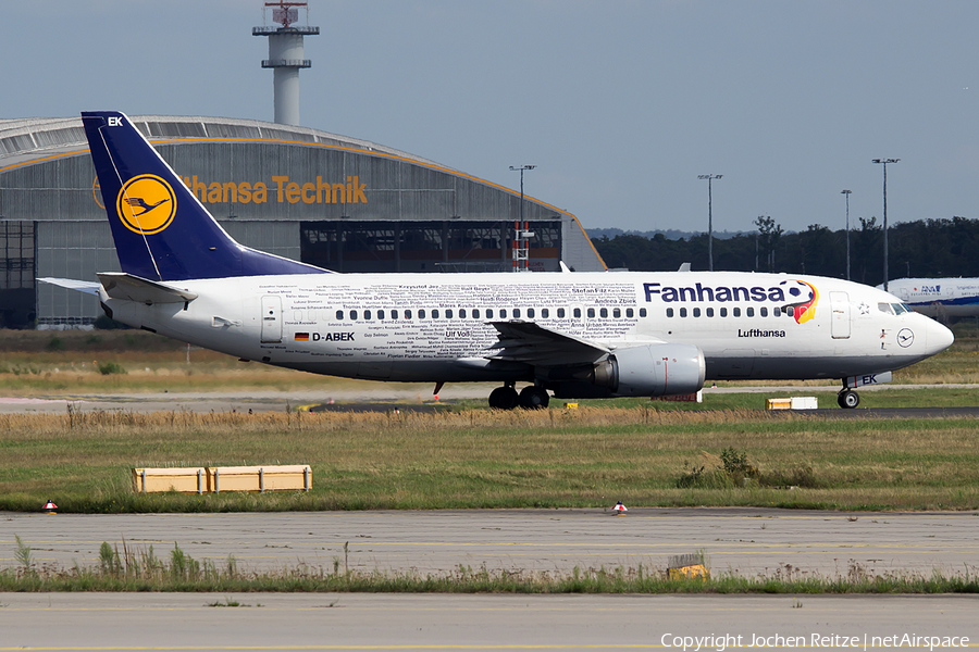 Lufthansa Boeing 737-330 (D-ABEK) | Photo 119344