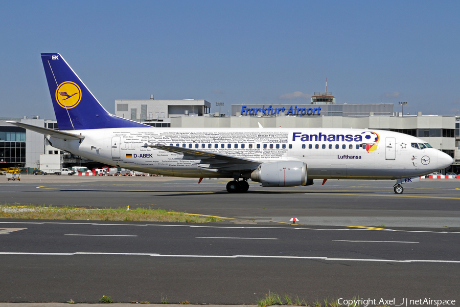 Lufthansa Boeing 737-330 (D-ABEK) | Photo 119569