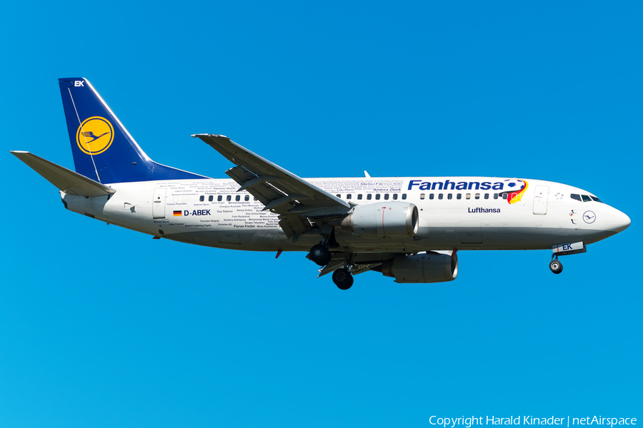 Lufthansa Boeing 737-330 (D-ABEK) | Photo 297827