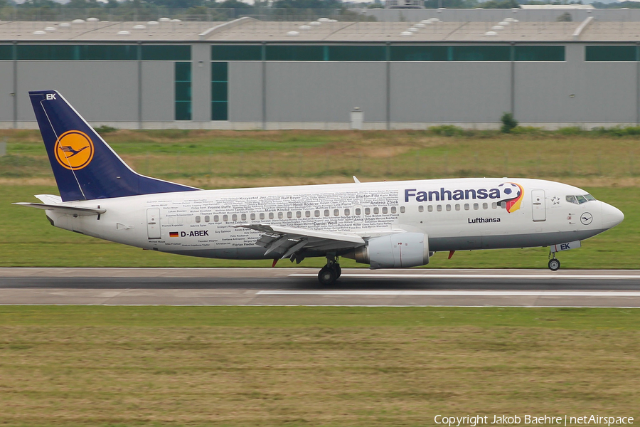 Lufthansa Boeing 737-330 (D-ABEK) | Photo 138167