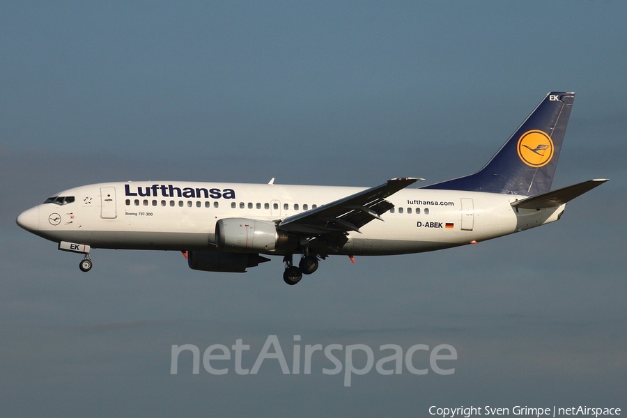 Lufthansa Boeing 737-330 (D-ABEK) | Photo 15548