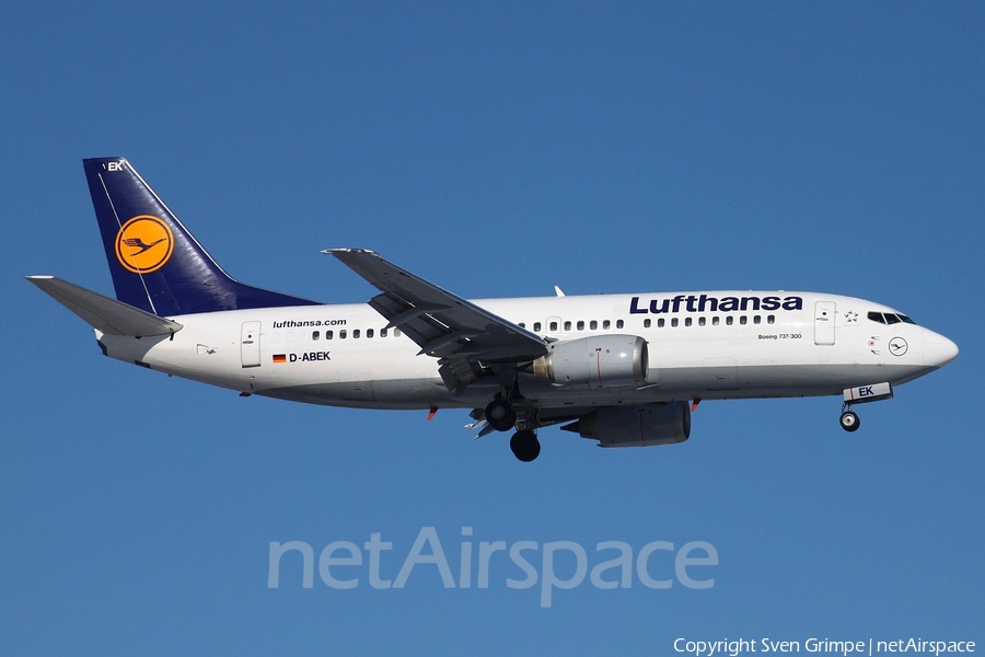 Lufthansa Boeing 737-330 (D-ABEK) | Photo 28538