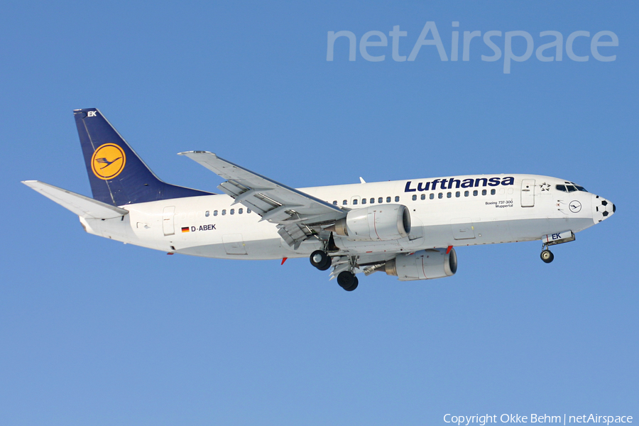 Lufthansa Boeing 737-330 (D-ABEK) | Photo 70776