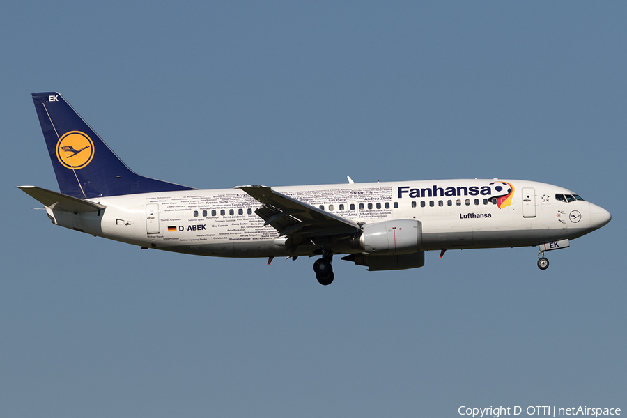 Lufthansa Boeing 737-330 (D-ABEK) | Photo 618686