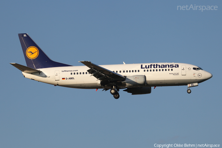 Lufthansa Boeing 737-330 (D-ABEL) | Photo 36675
