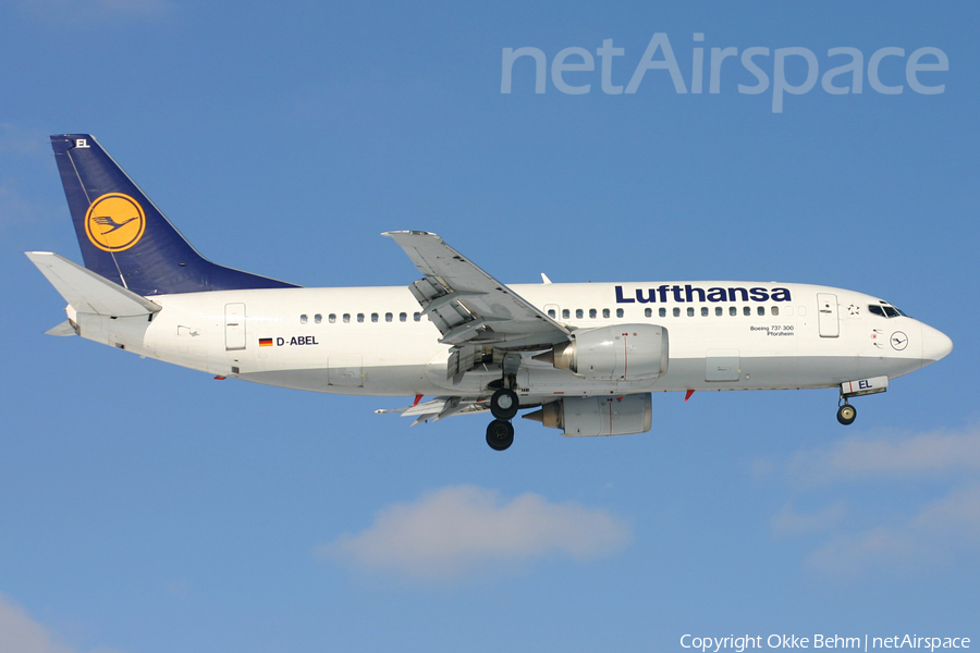 Lufthansa Boeing 737-330 (D-ABEL) | Photo 70777