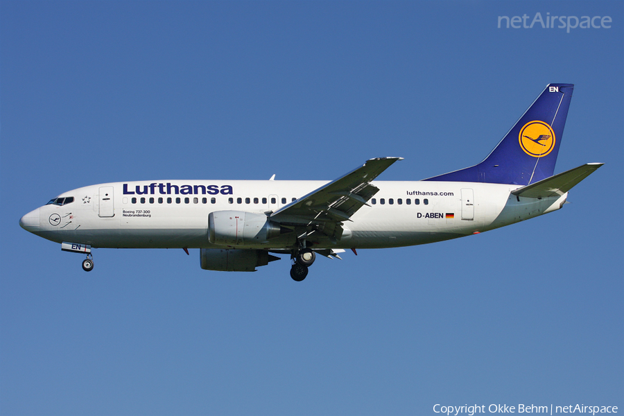 Lufthansa Boeing 737-330 (D-ABEN) | Photo 36677