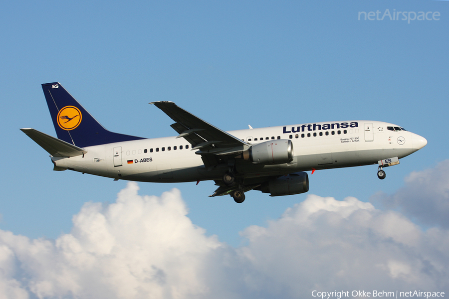 Lufthansa Boeing 737-330 (D-ABES) | Photo 36680