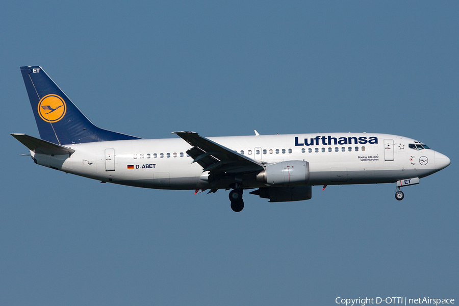 Lufthansa Boeing 737-330 (D-ABET) | Photo 255226