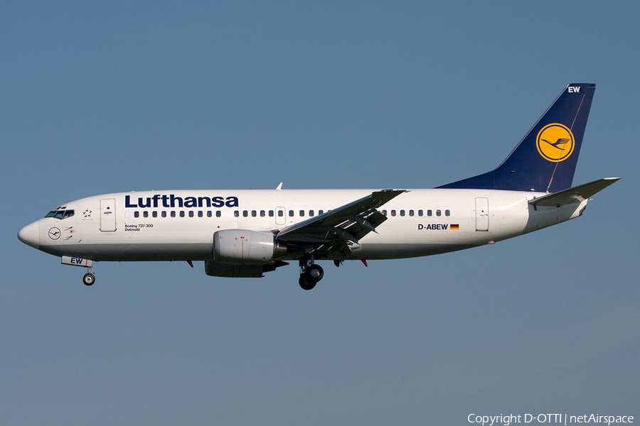 Lufthansa Boeing 737-330 (D-ABEW) | Photo 268244