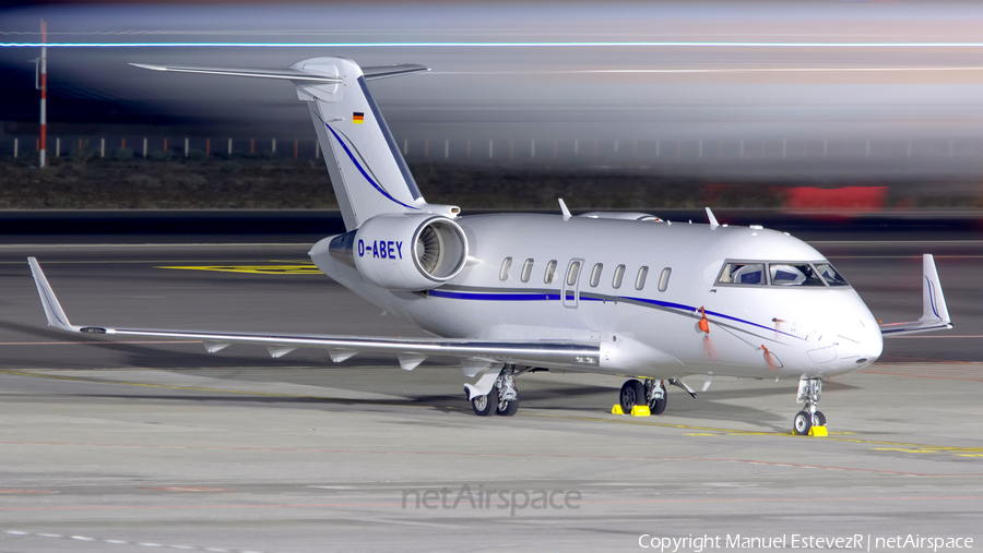JetAir Flug Bombardier CL-600-2B16 Challenger 605 (D-ABEY) | Photo 347788