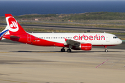 Air Berlin Airbus A320-214 (D-ABFA) at  Gran Canaria, Spain