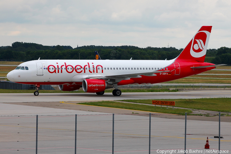 Air Berlin Airbus A320-214 (D-ABFA) | Photo 176377