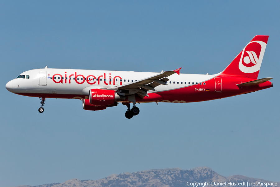 Air Berlin Airbus A320-214 (D-ABFA) | Photo 519193