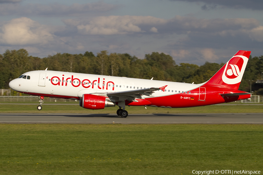 Air Berlin Airbus A320-214 (D-ABFC) | Photo 323783
