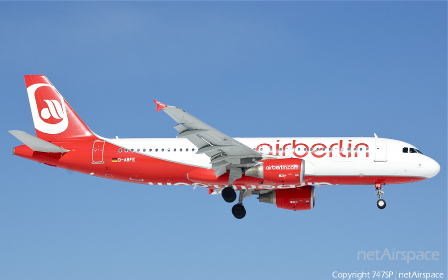 Air Berlin Airbus A320-214 (D-ABFE) | Photo 33600