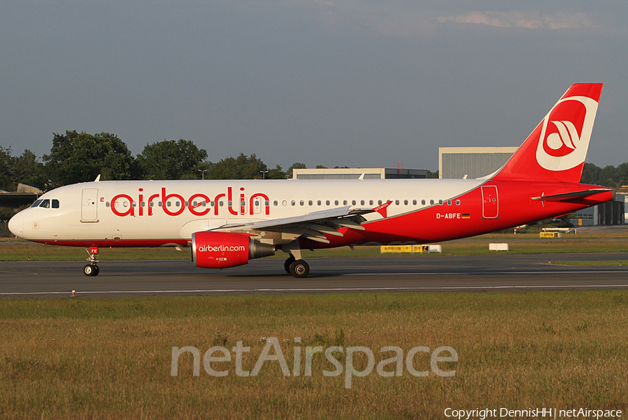 Air Berlin Airbus A320-214 (D-ABFE) | Photo 411644