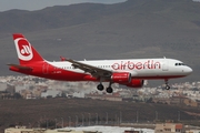 Air Berlin Airbus A320-214 (D-ABFE) at  Gran Canaria, Spain