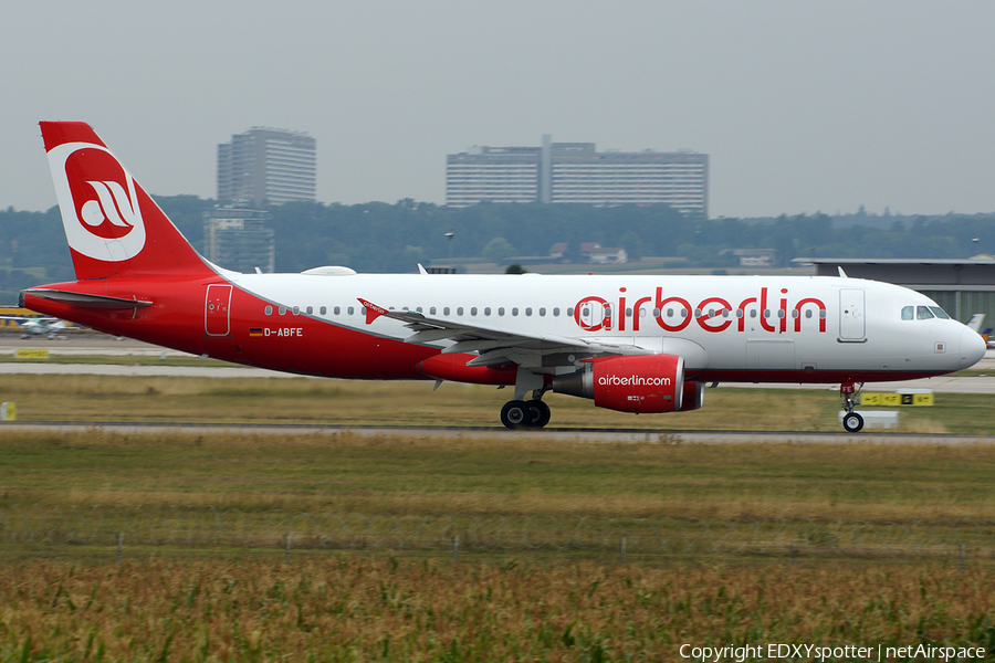 Air Berlin Airbus A320-214 (D-ABFE) | Photo 275861