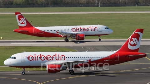 Air Berlin Airbus A320-214 (D-ABFF) at  Dusseldorf - International, Germany