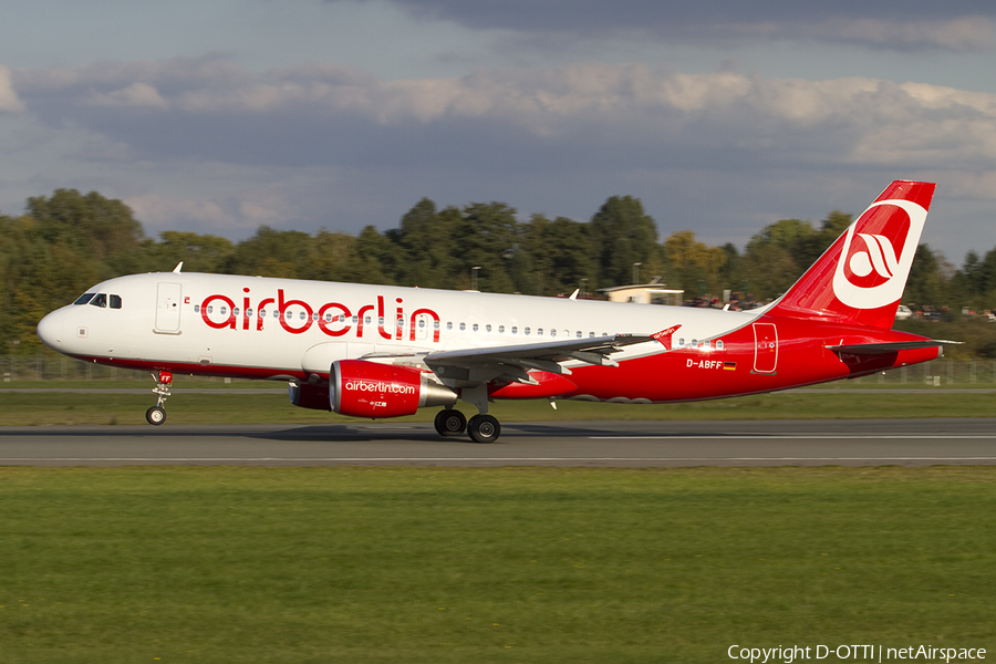 Air Berlin Airbus A320-214 (D-ABFF) | Photo 323784