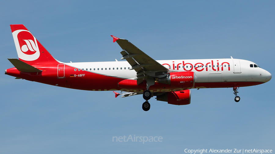 Air Berlin Airbus A320-214 (D-ABFF) | Photo 408067