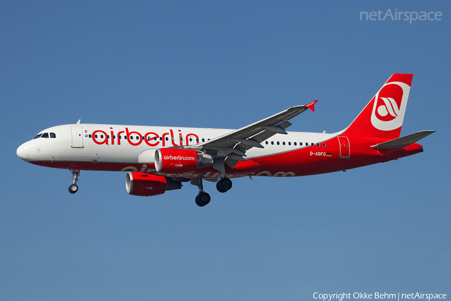 Air Berlin Airbus A320-214 (D-ABFG) | Photo 42665