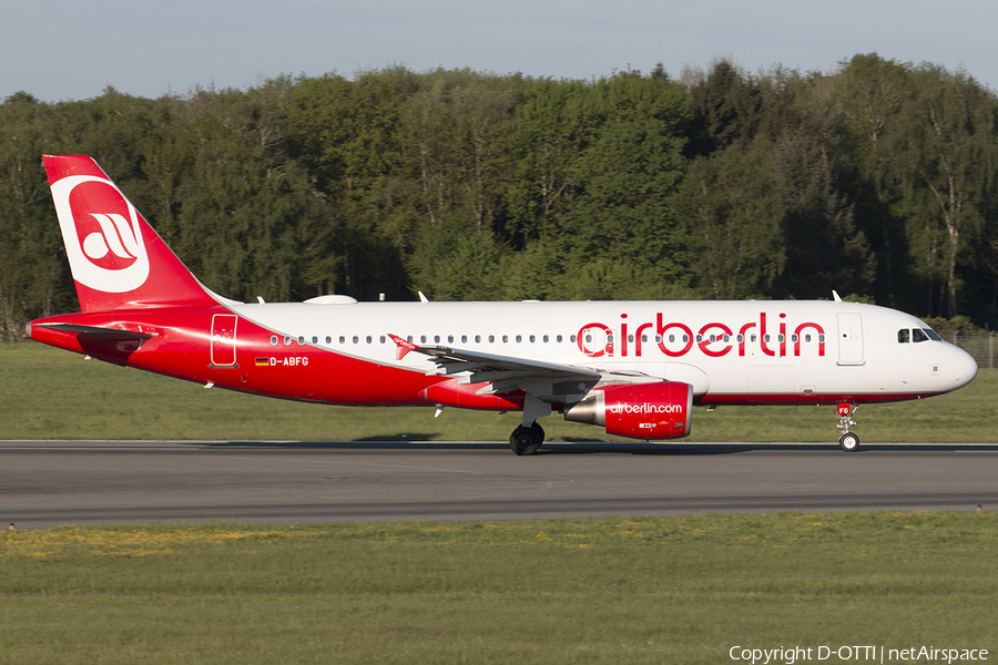 Air Berlin Airbus A320-214 (D-ABFG) | Photo 559019