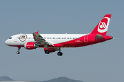 Air Berlin Airbus A320-214 (D-ABFK) at  Barcelona - El Prat, Spain