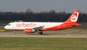 Air Berlin Airbus A320-214 (D-ABFK) at  Dusseldorf - International, Germany