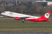 Air Berlin Airbus A320-214 (D-ABFK) at  Dusseldorf - International, Germany