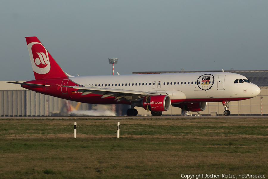 Air Berlin Airbus A320-214 (D-ABFK) | Photo 150340