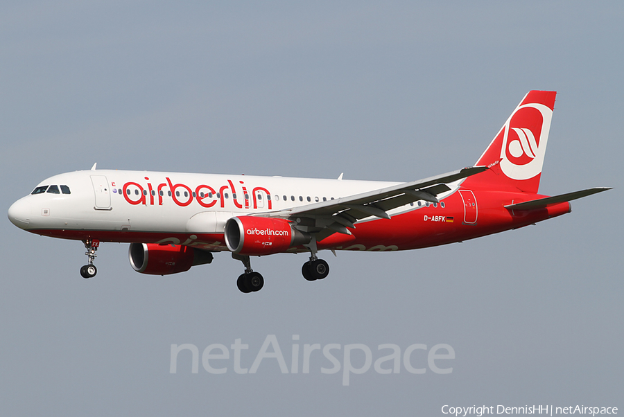 Air Berlin Airbus A320-214 (D-ABFK) | Photo 413966