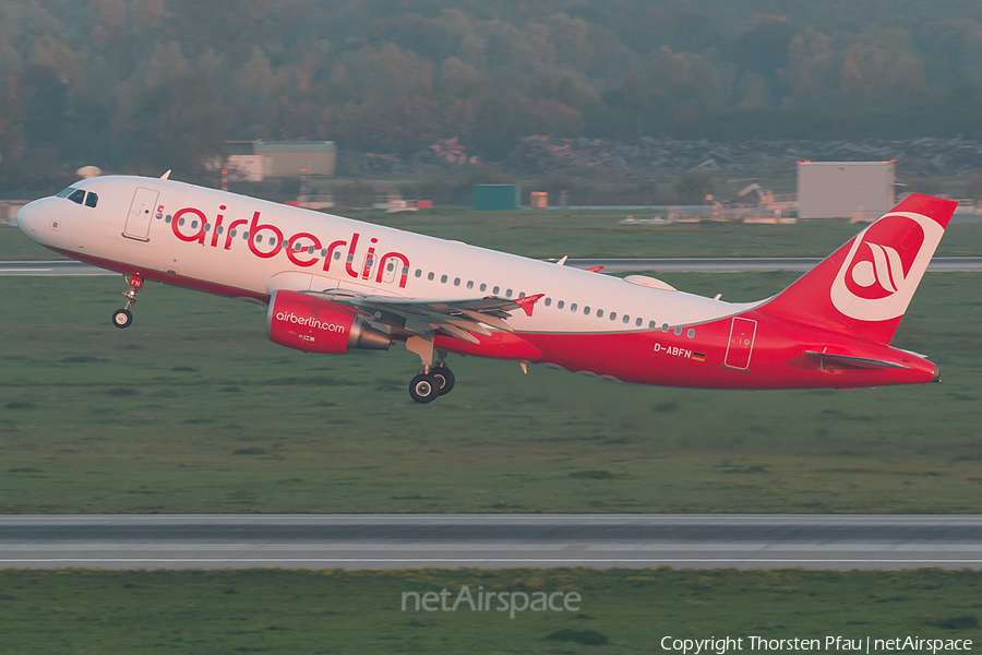 Air Berlin Airbus A320-214 (D-ABFN) | Photo 87499