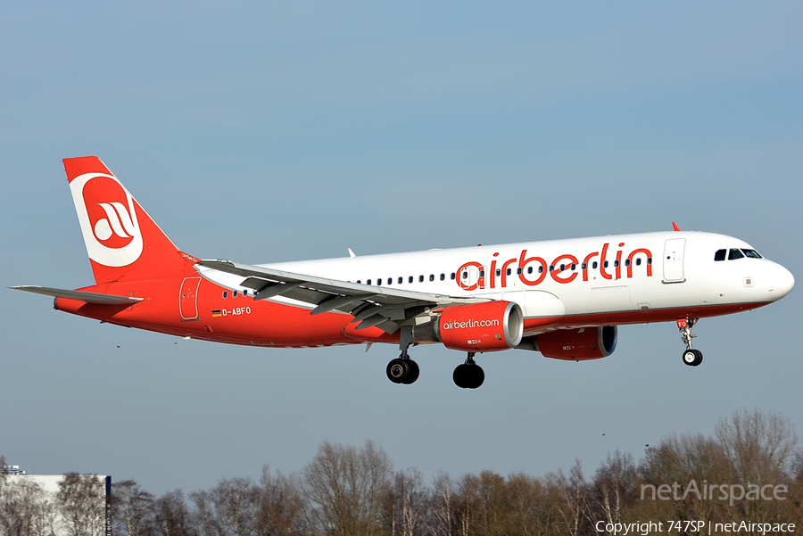 Air Berlin Airbus A320-214 (D-ABFO) | Photo 46674