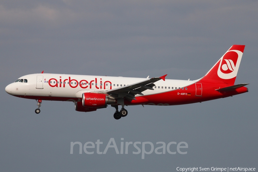 Air Berlin Airbus A320-214 (D-ABFO) | Photo 446681