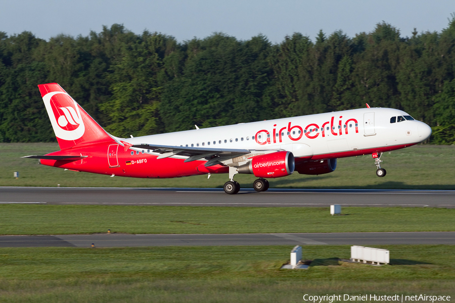 Air Berlin Airbus A320-214 (D-ABFO) | Photo 517056