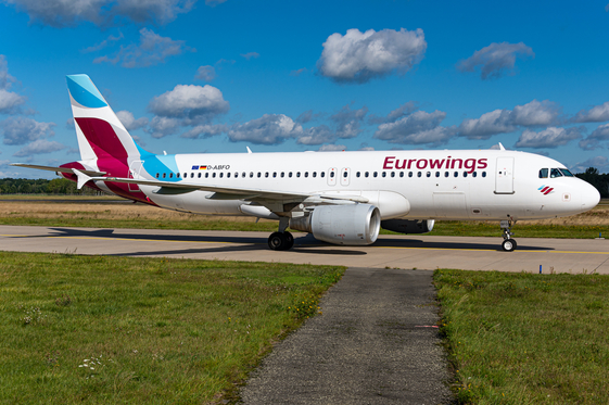 Eurowings Airbus A320-214 (D-ABFO) at  Hannover - Langenhagen, Germany