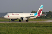 Eurowings Airbus A320-214 (D-ABFP) at  Hannover - Langenhagen, Germany