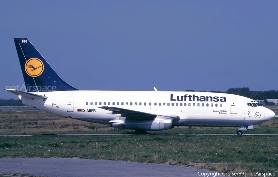 Lufthansa Boeing 737-230(Adv) (D-ABFR) | Photo 659342
