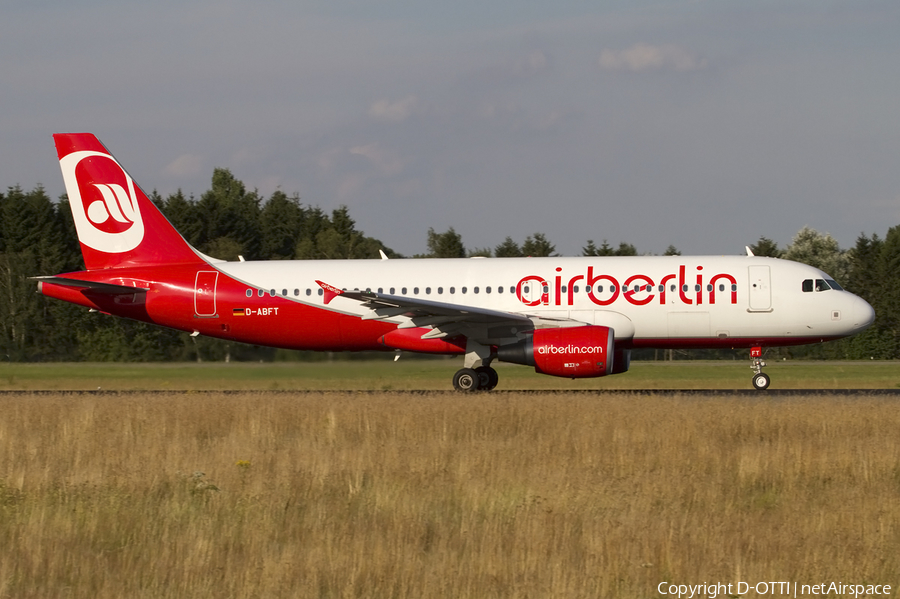 Air Berlin Airbus A320-214 (D-ABFT) | Photo 413714
